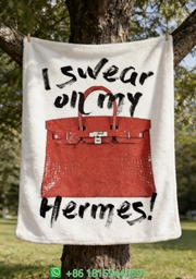 Hermes Throw Blankets